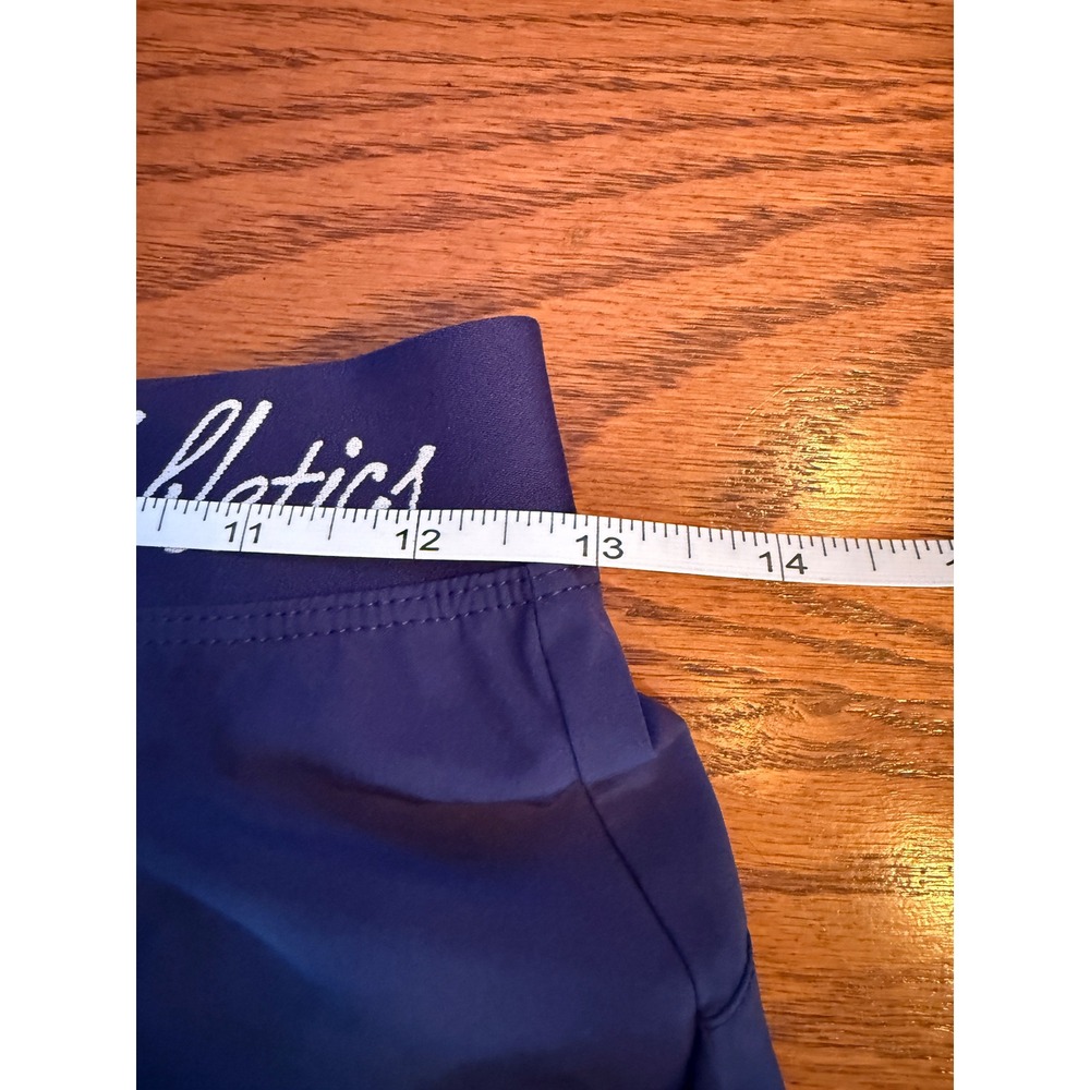 Fabletics Skort XS Blue Logo Waistband Activewear Athleisure Tennis Gym Wear - Picture 7 of 8